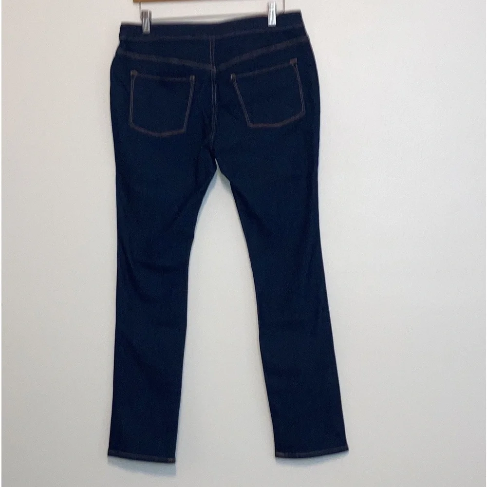Girls size XXL 18 Plus Old Navy Pull On Skinny Blue Jeans built in tough NWT